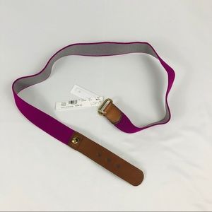 New Loft Belt Purple Brown Size M/L
